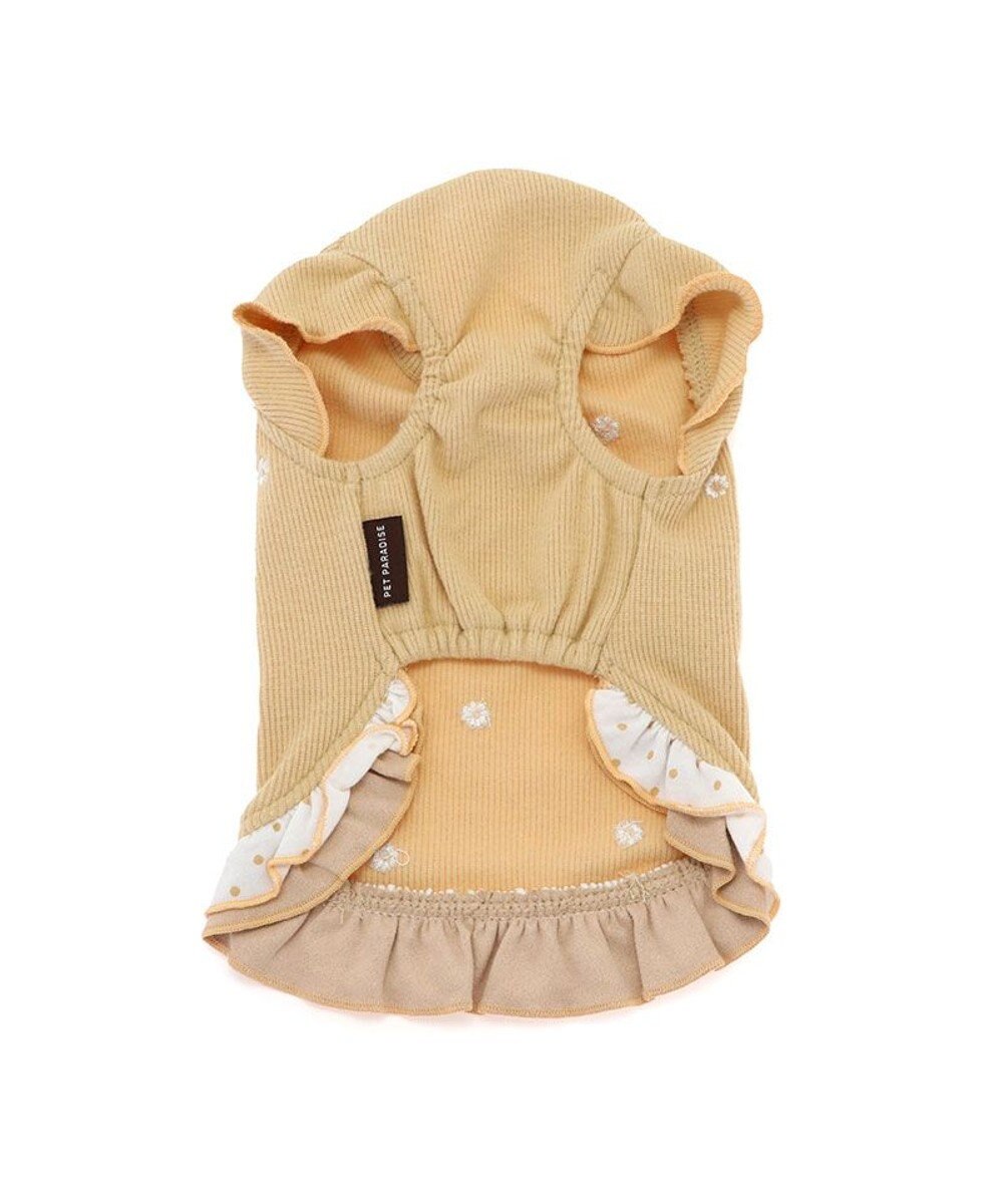 PET PARADISE ペットパラダイス  ペティヒート プレミアム Tシャツ 《花刺繍柄》 中型犬 大型犬 