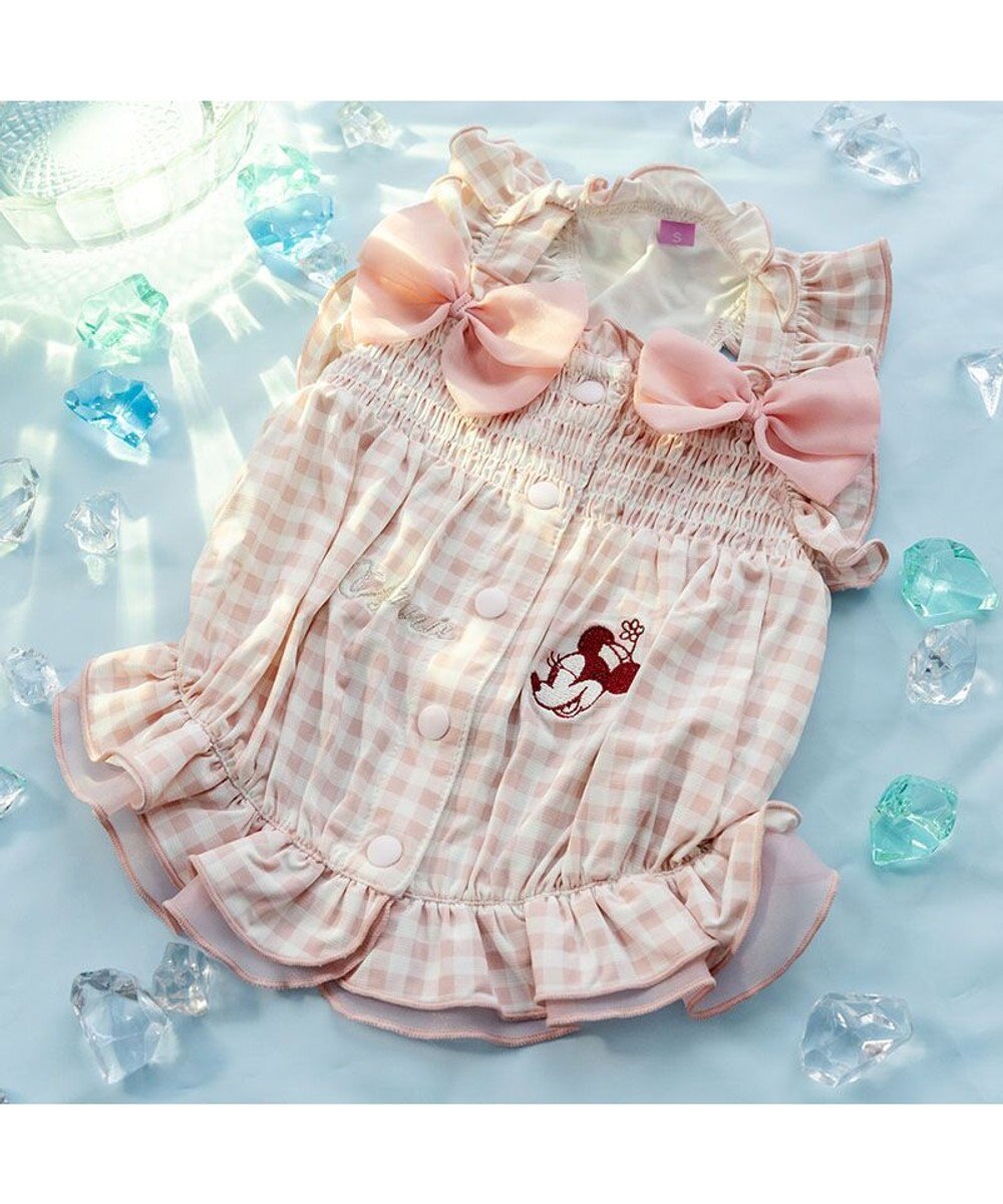 PET PARADISE ディズニー ミニーマウス 背中開き クールキャミソール 小型犬 