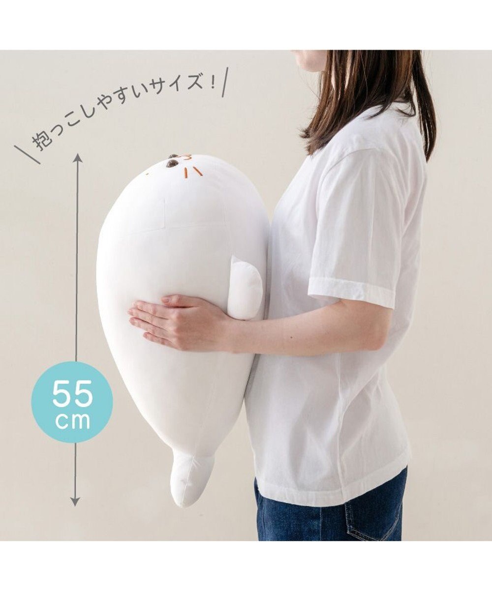 Mother garden しろたん クール抱き枕 55ｃｍ 《白色》 単品 