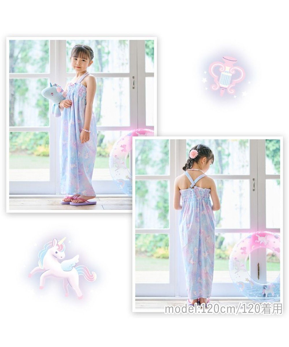 Mother garden マザーガーデン 2024 キッズ2WAY セパレート  浴衣 《野いちご 水彩柄》 110/120/130/140 