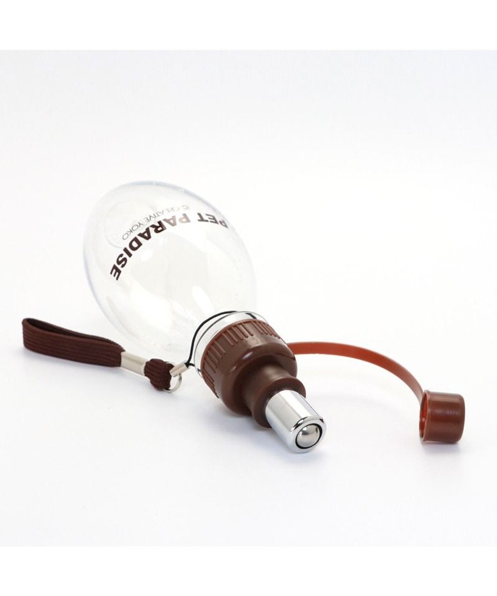 PET PARADISE 犬用品 ペットグッズ お散歩  お水携帯ボトル（茶）220ｍＬ 