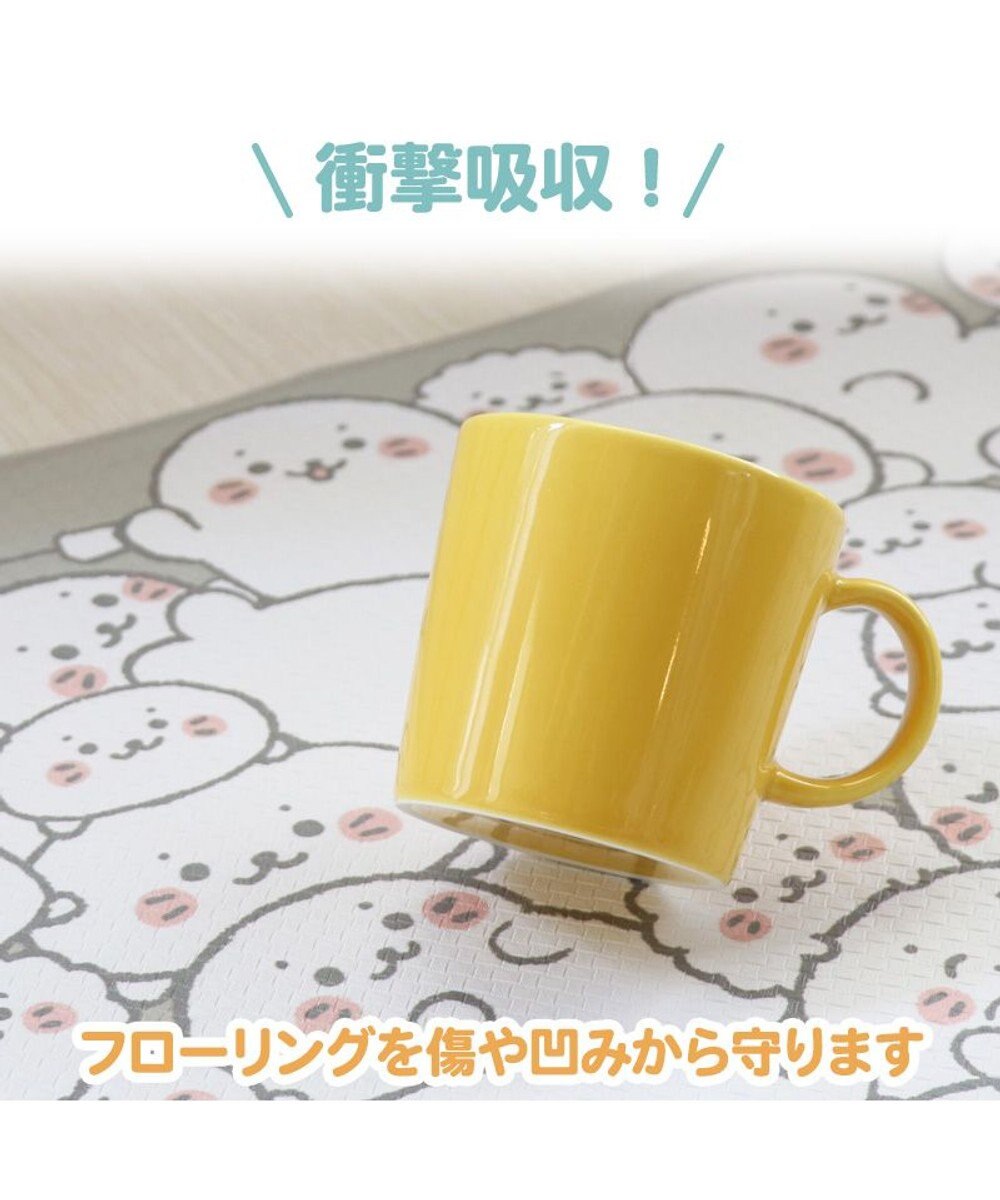 Mother garden しろたん 拭ける キッチンマット Ｓ 45cm×60cm 