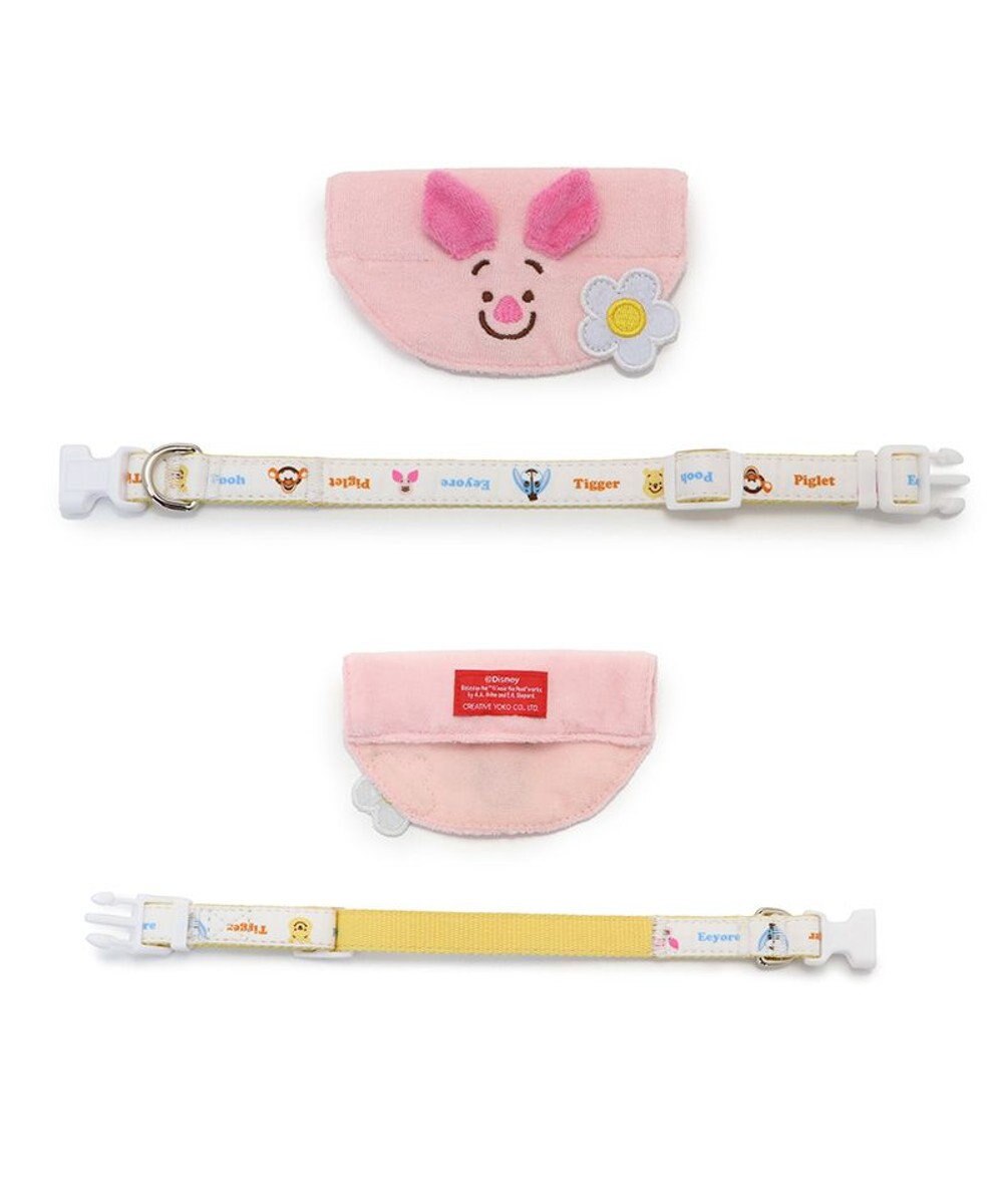 PET PARADISE ディズニー くまのプーさん 《ピグレット にこにこ》 首輪 ３Ｓ  小型犬 