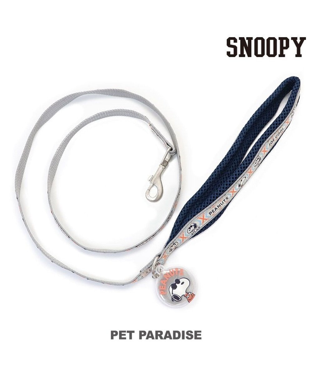 PET PARADISE 犬 スヌーピージョークール 反射 お揃い リード 【M~L】