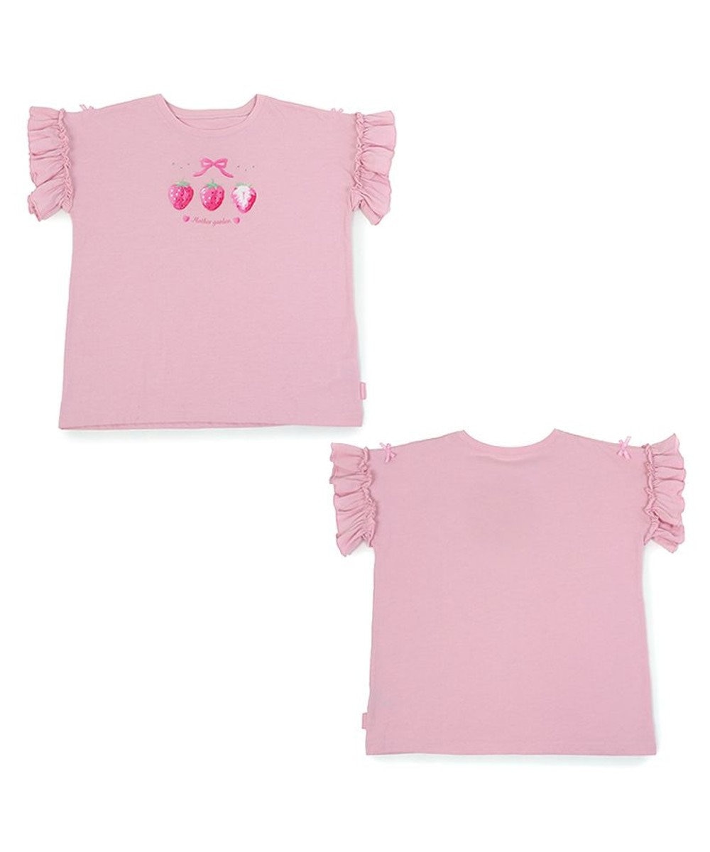Mother garden マザーガーデン フリル袖 Tシャツ M/L サイズ 100~120cm 120~140cm 《ユニコーン/野いちご》