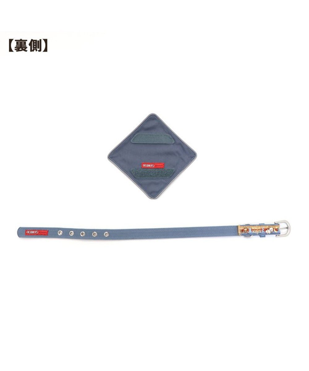 PET PARADISE スヌーピー 首輪 ビーグルスカウト柄 反射付き 【Ｍ】中型犬 