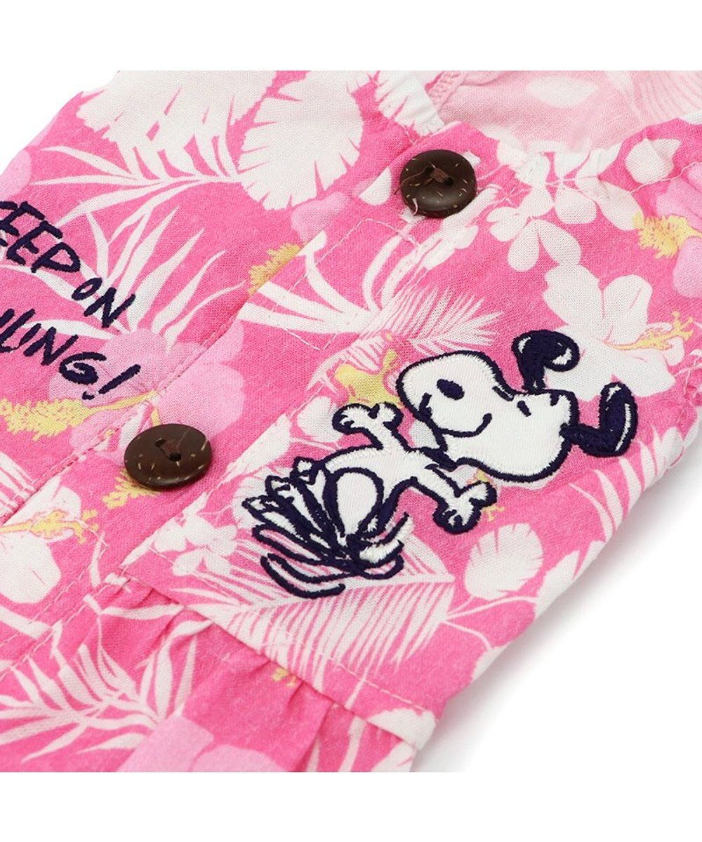 PET PARADISE スヌーピー 背中開き アロハワンピース 中型犬 