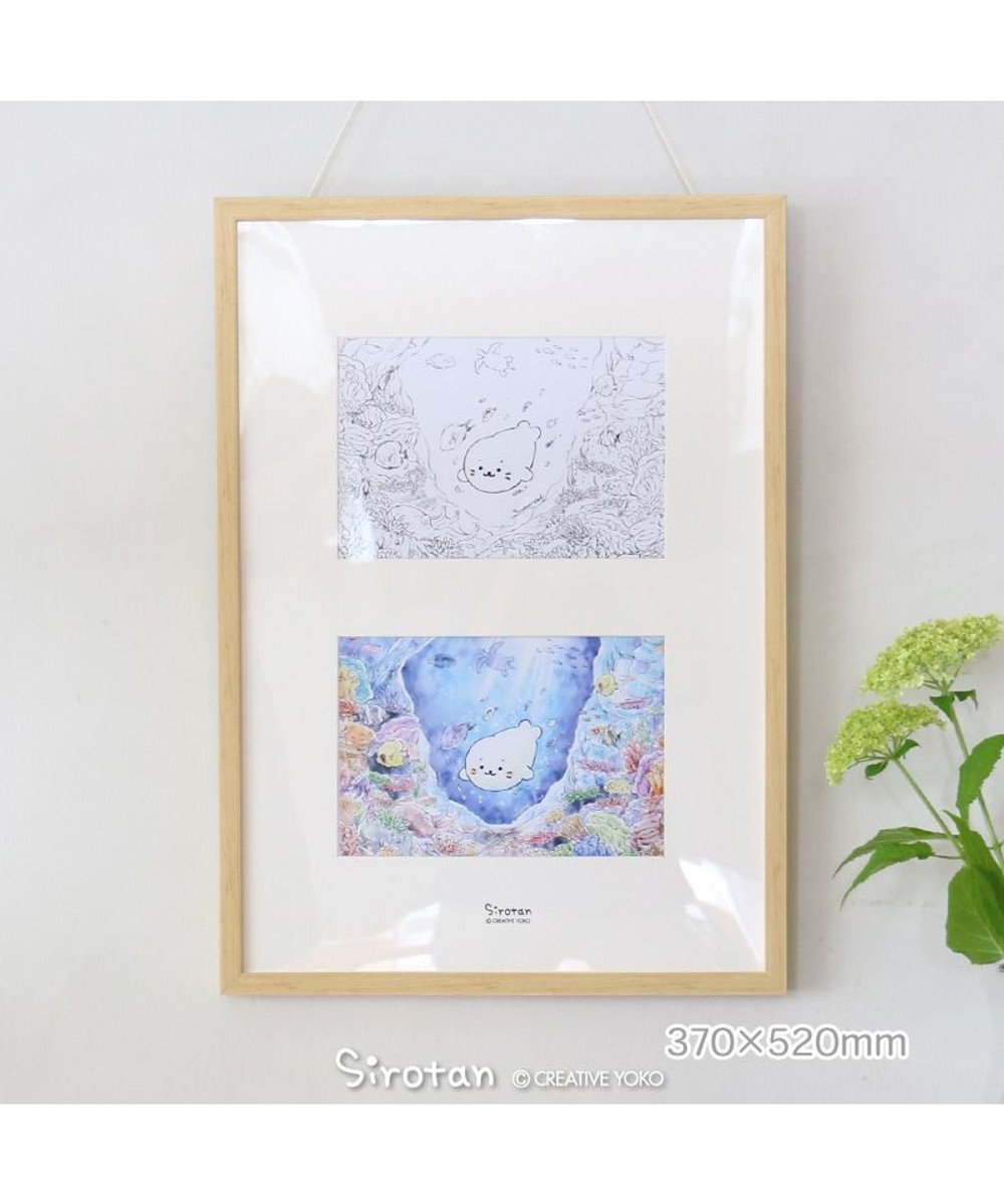 Mother garden しろたん キャンバスアート 海 30×50cm  A LAID BACK LIFE シリアルナンバー入り -