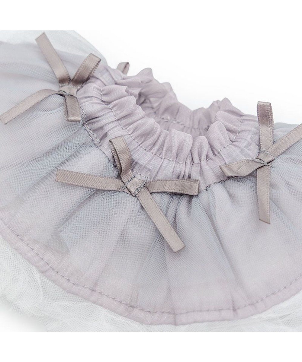 PET PARADISE cherircouture ビッグリボン スタイ 《グレー》 小型犬 