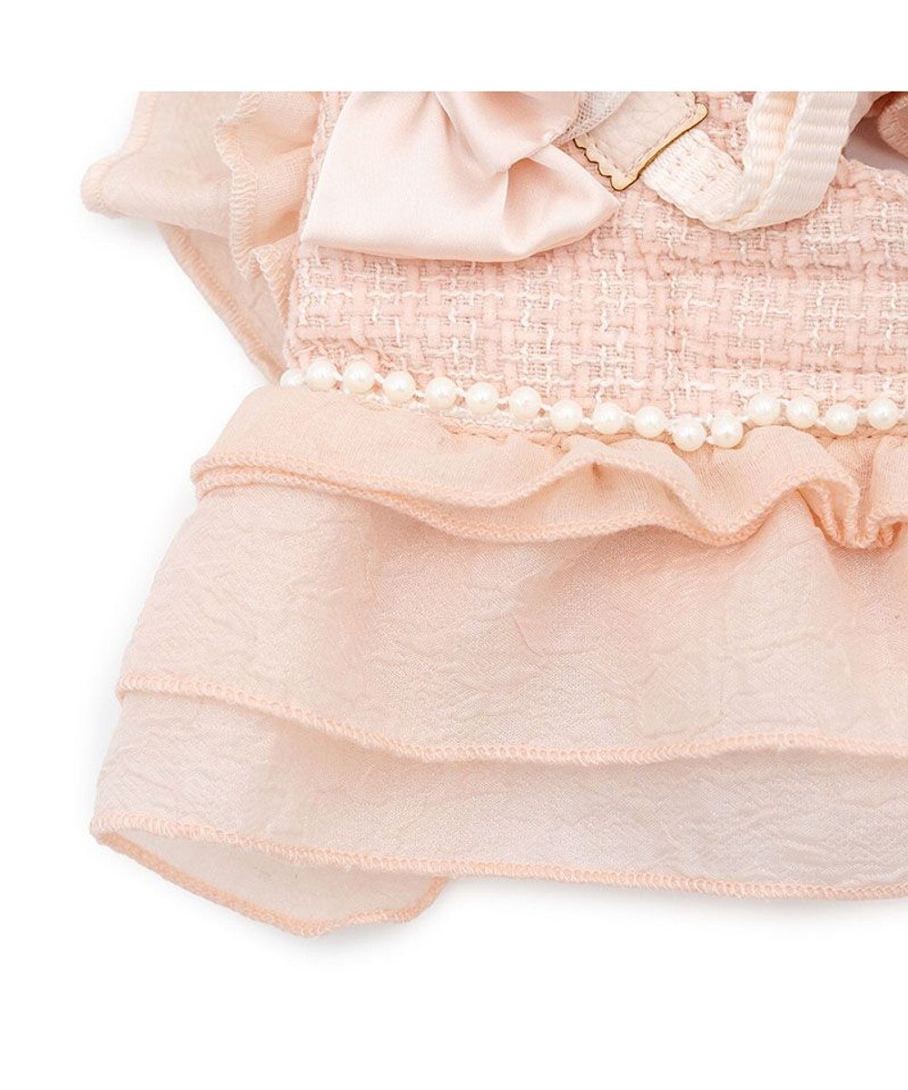 PET PARADISE cherircouture ツイード ベストハーネス 《ピンク》 Ｓ 