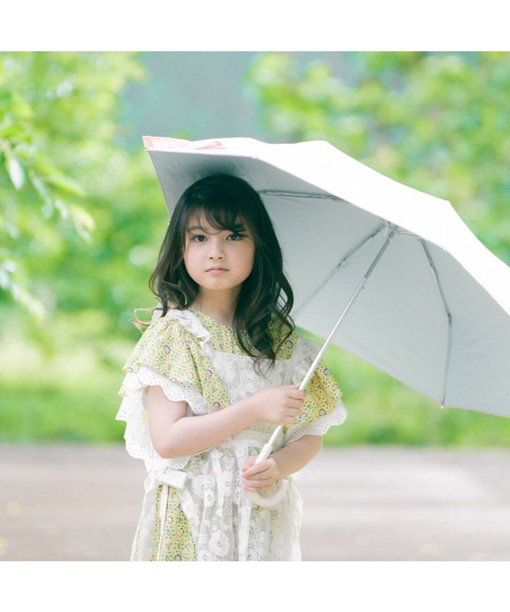 Mother garden マザーガーデン ユニコーン 子供用 晴雨兼用 折畳み傘   《レインボー柄》 50cm 