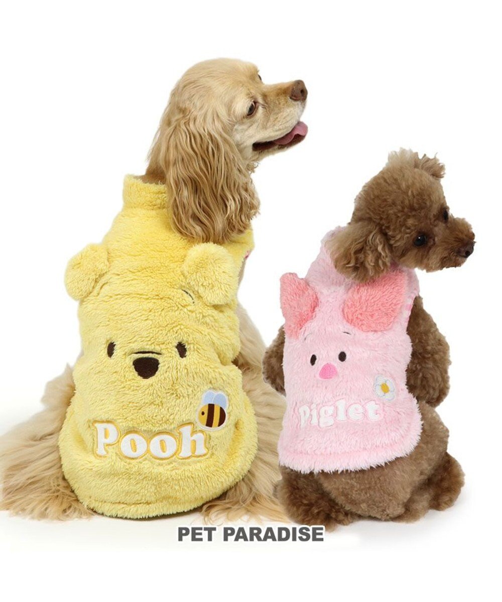 PET PARADISE ディズニー くまのプーさん お顔ハーフジップベスト 中型犬 