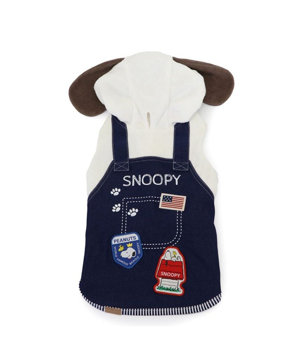 PET PARADISE スヌーピー オーバーオール風 パーカー 小型犬 