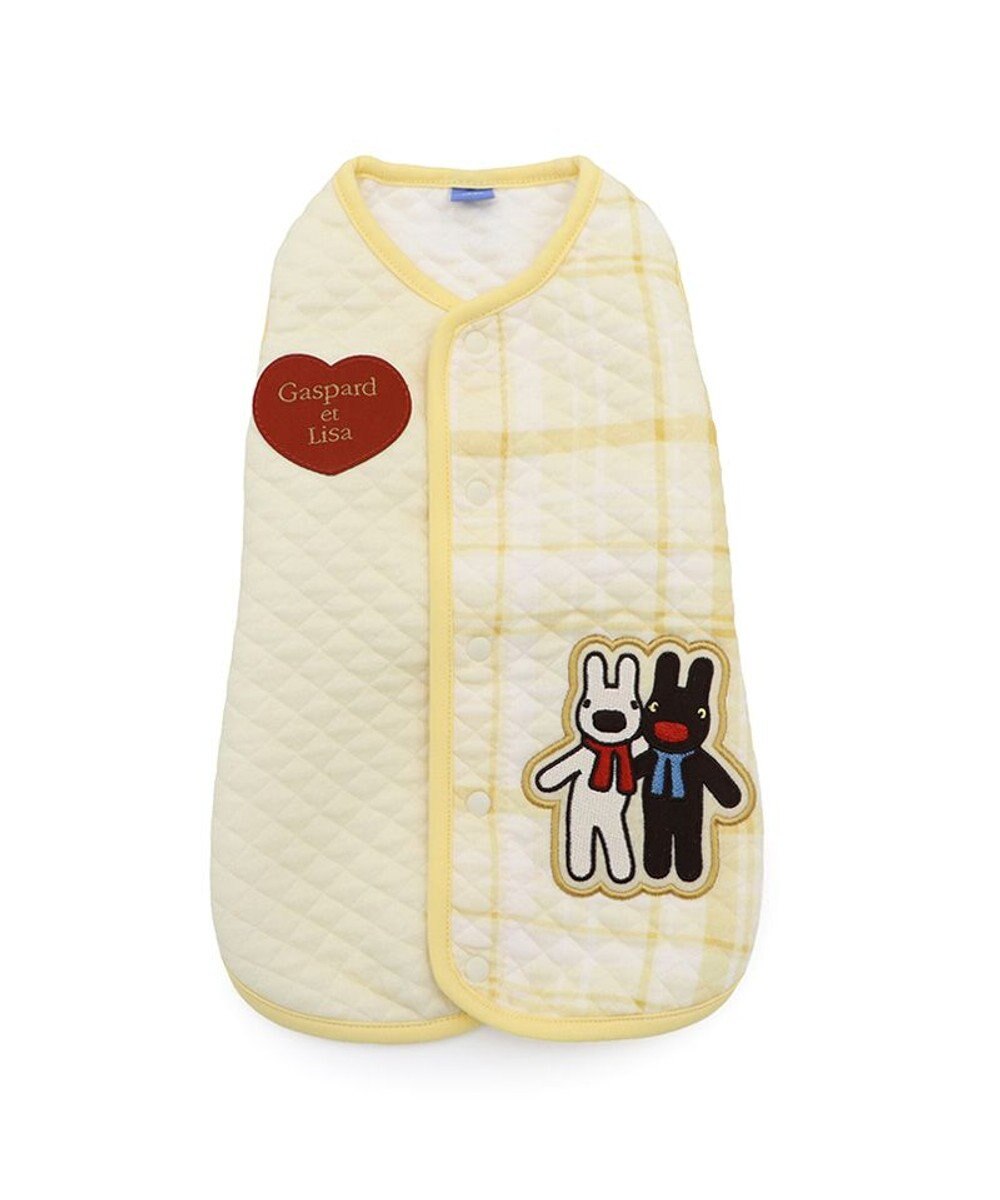 PET PARADISE リサとガスパール チェック キルトベスト 小型犬 