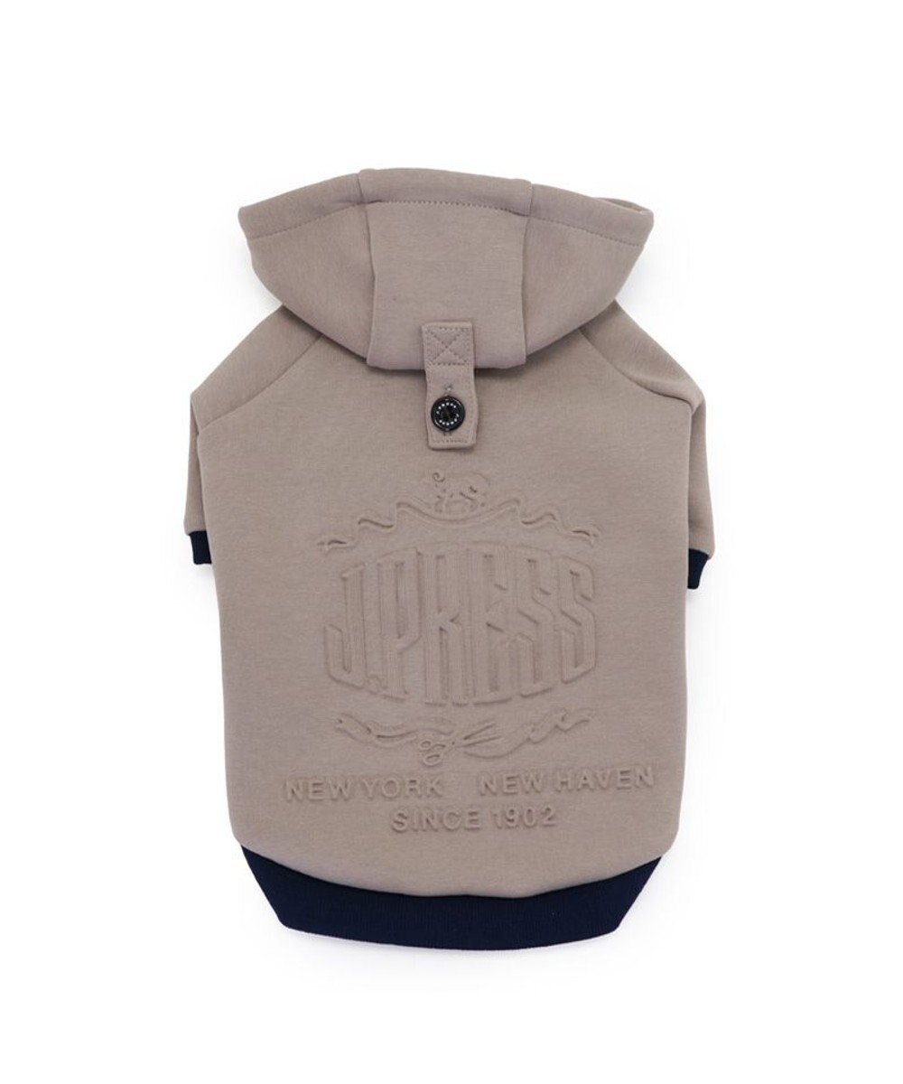 PET PARADISE J.PRESS エンボス パーカー 《グレー》 中型犬 