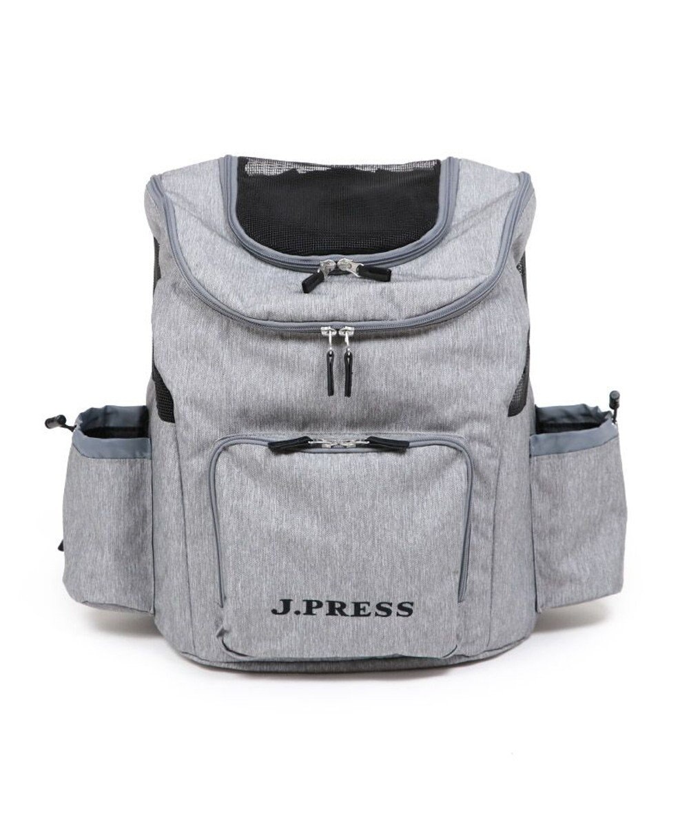 PET PARADISE J.PRESS マルチリュック グレー （M ）L ハグ＆キャリー 小型犬 