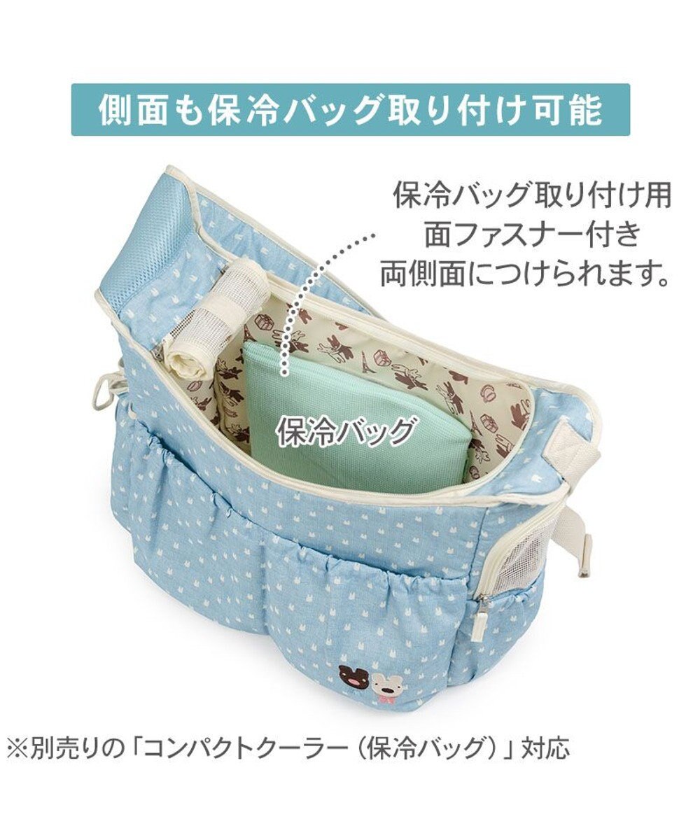 PET PARADISE リサとガスパール 刺繍 スリングバッグ Ｍ 