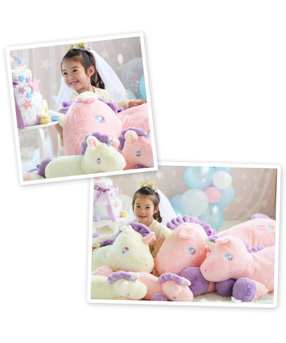 Mother garden   マザーガーデン ユニコーン抱き枕 85cm ピンク 