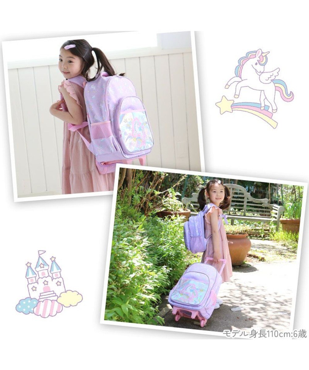 Mother garden マザーガーデン ユニコーン 2WAY キャリーリュック 《 ユニコーンポップ柄 / ユニコーン柄 》