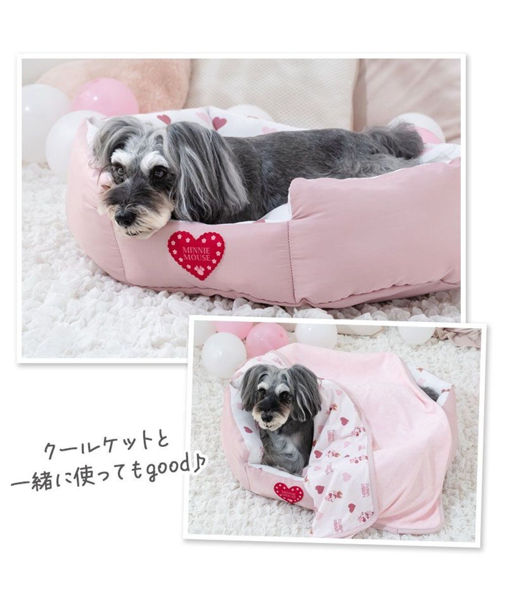 PET PARADISE ディズニー ミニーマウス クールカドラー 《ハート柄》 Ｍ 