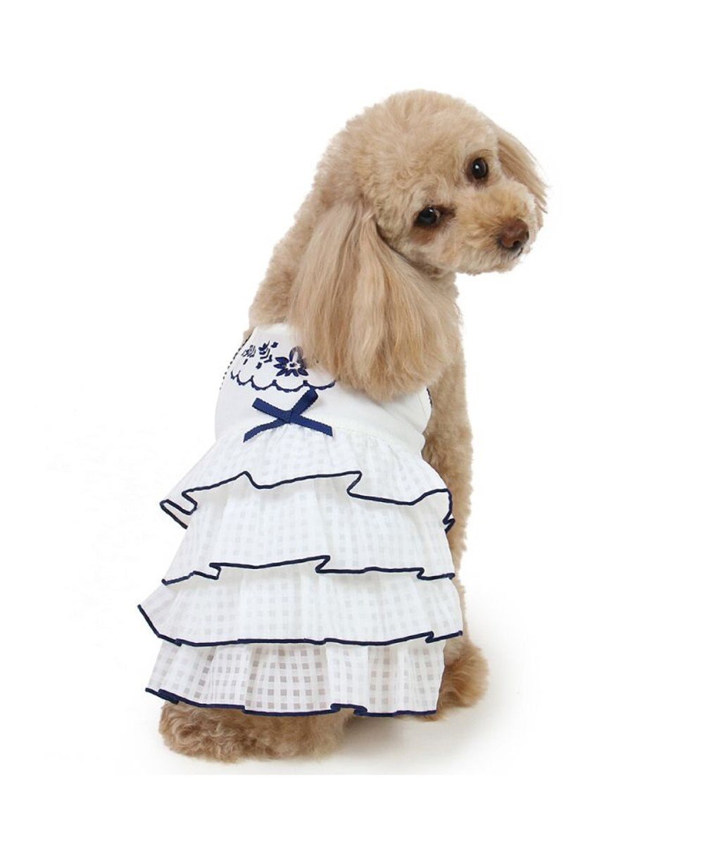 PET PARADISE ペットパラダイス エコメイド 天竺 刺繍キャミソール 小型犬 