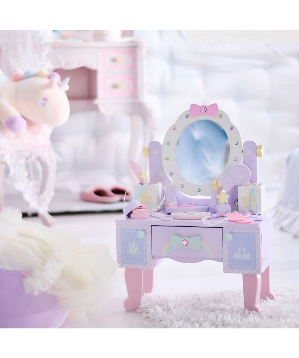 Mother garden ユニコーンドリーミートイ 　 ティアラドレッサー  小物BOX取外し可能 