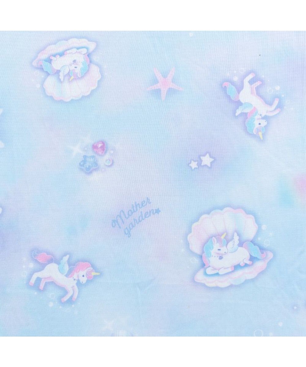 Mother garden マザーガーデン ユニコーン クール お昼寝ケット 《シェル柄》 