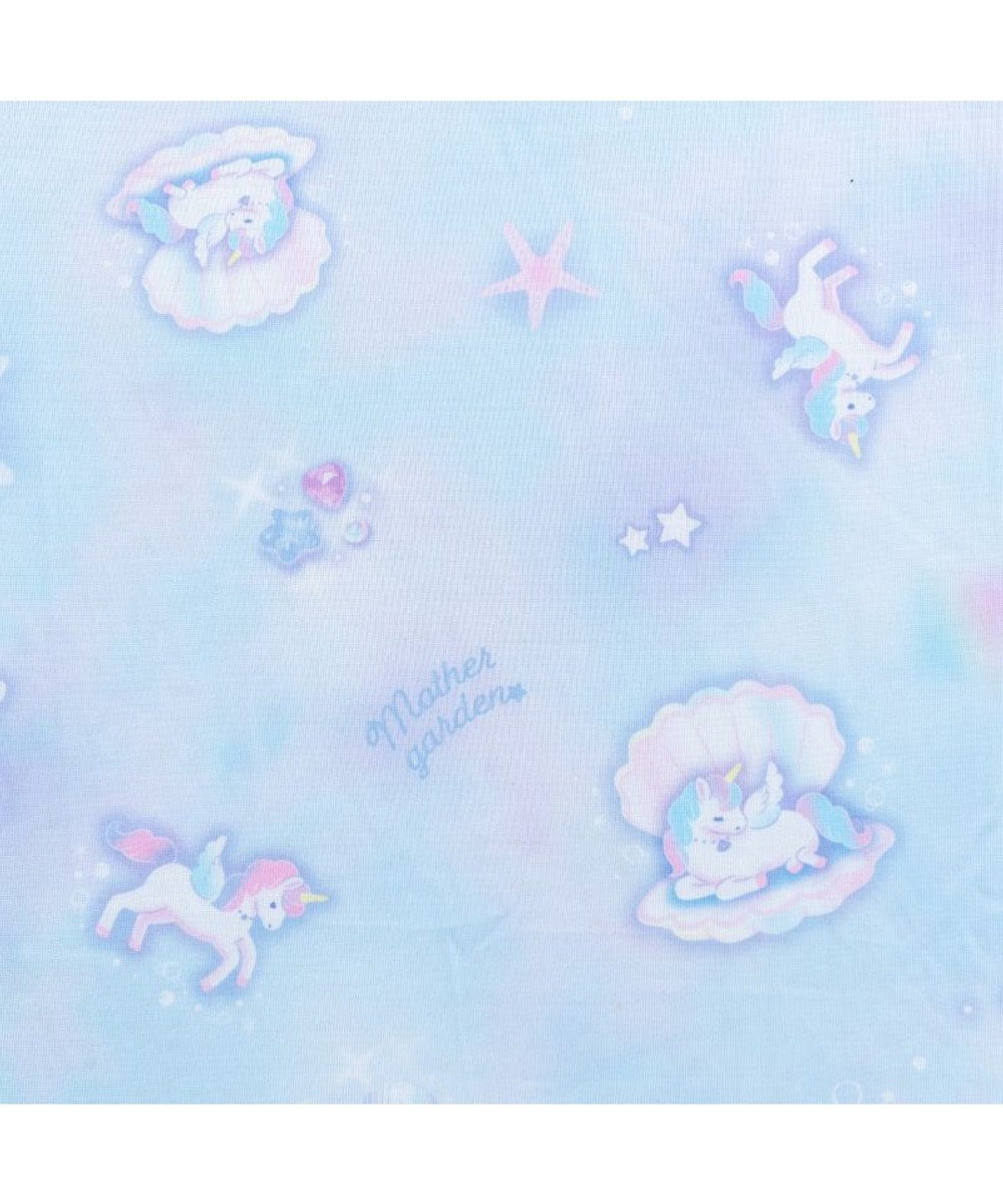 Mother garden マザーガーデン ユニコーン クール お昼寝ケット 《シェル柄》