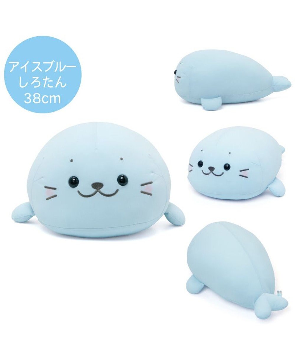 Mother garden しろたん クール ぬいぐるみ 38cm 《アイスブルー》 単品 