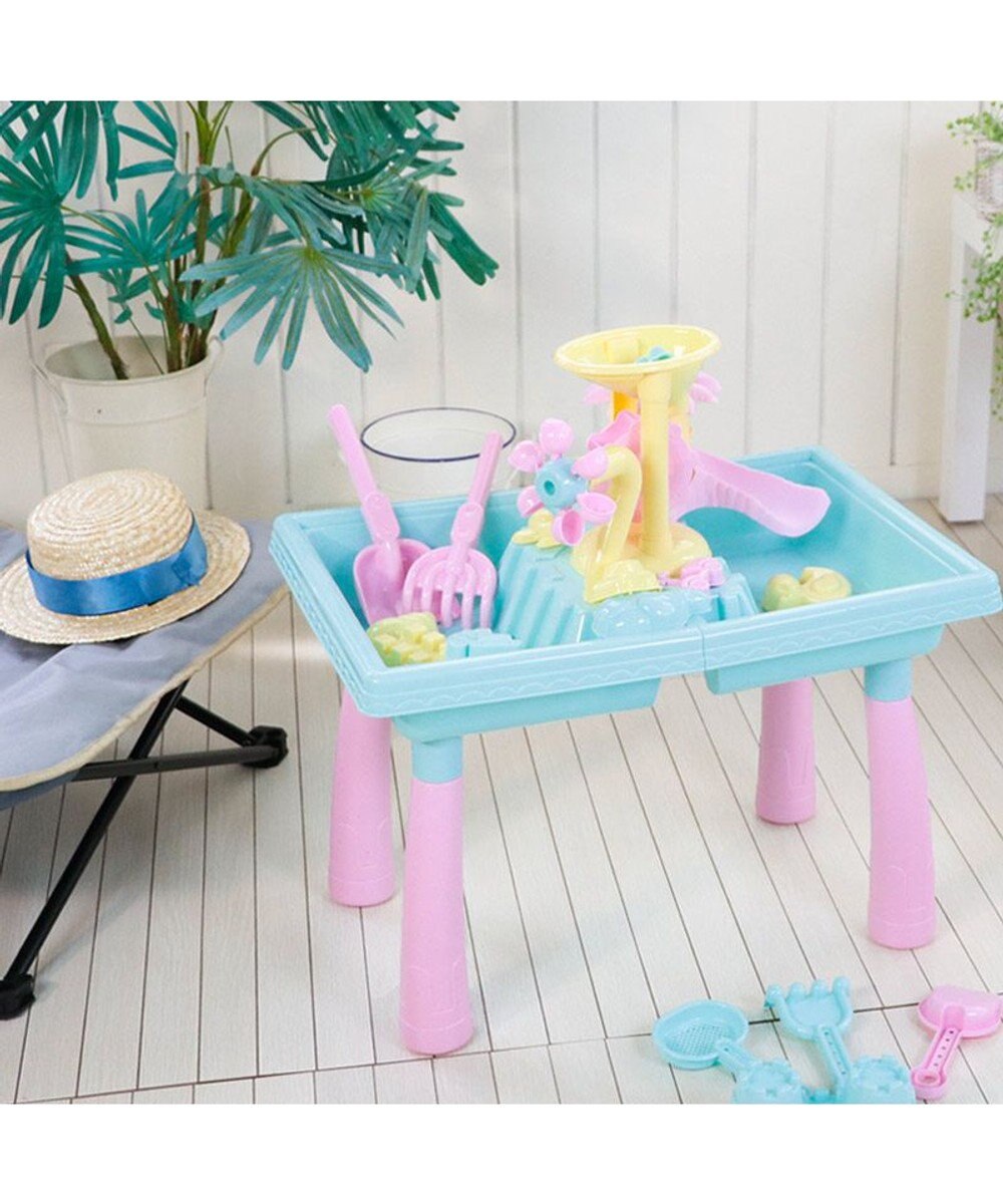 Mother garden マザーガーデン ウォータープレイテーブル 《パステル》水遊び フラワー プラおもちゃ