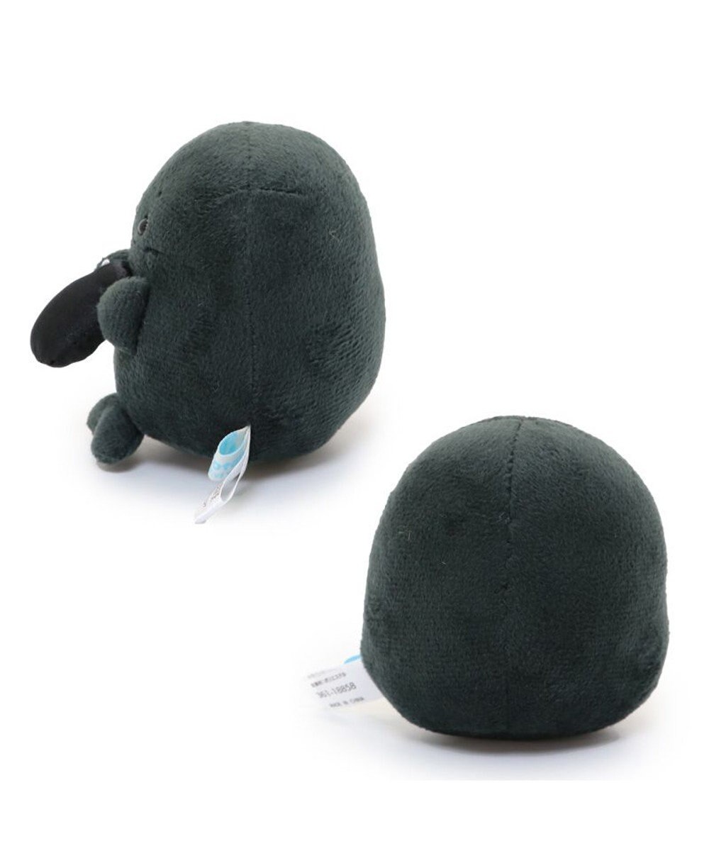 ぬいぐるみマスコット 約10cm 黒赤 しろたん だるまマスコット 《赤》 単品 8cm / Mother garden