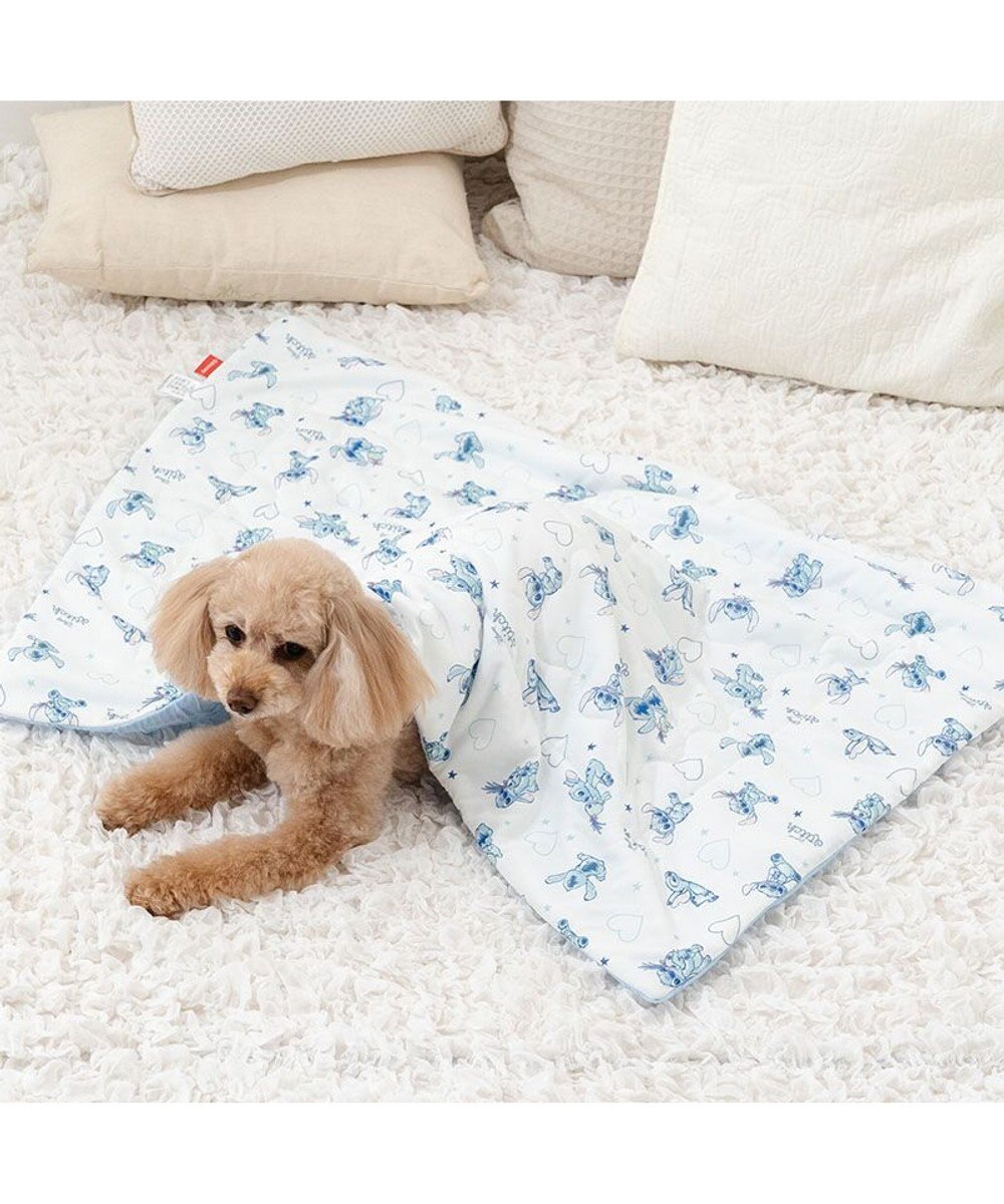 PET PARADISE ディズニー スティッチ もちっと クール ブランケット 