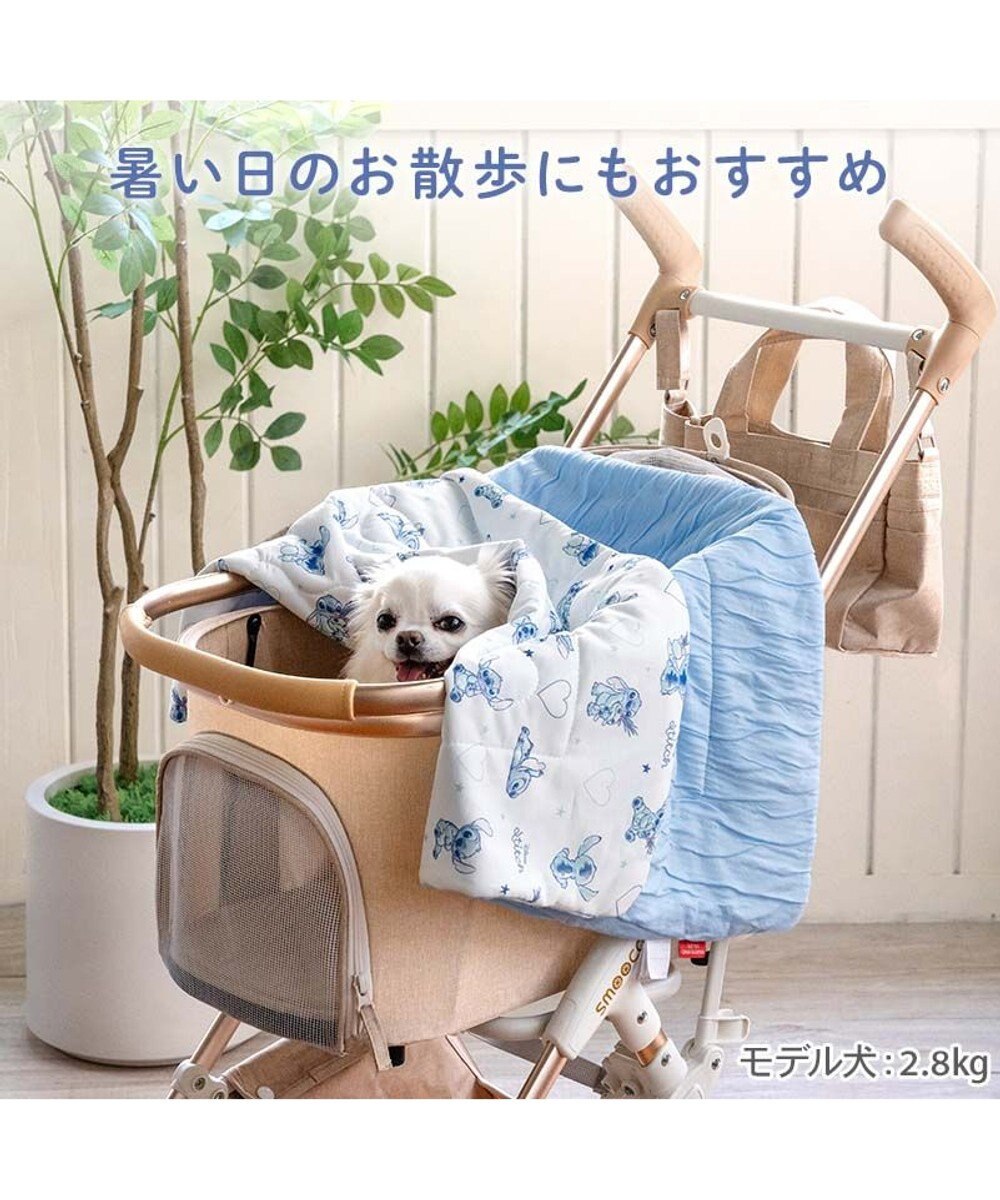 PET PARADISE ディズニー スティッチ もちっと クール ブランケット 