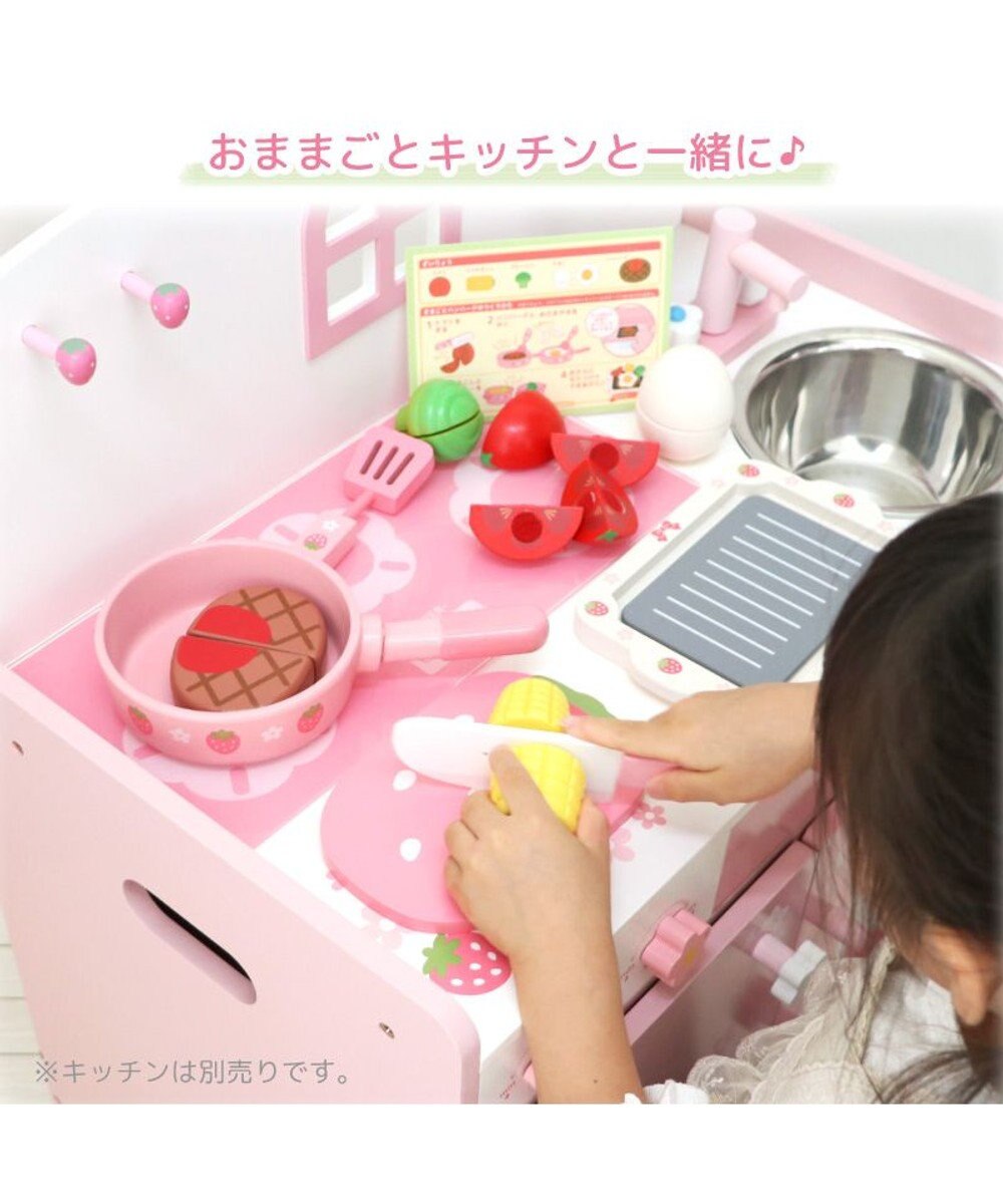 Mother garden マザーガーデン 木製 ままごとセット ジューシーハンバーグセット