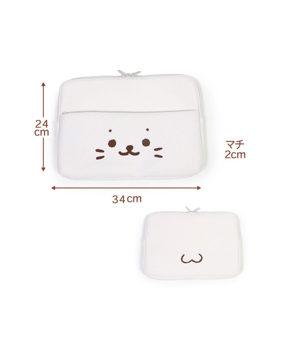 Mother garden しろたん パソコンケース 顔ぼん