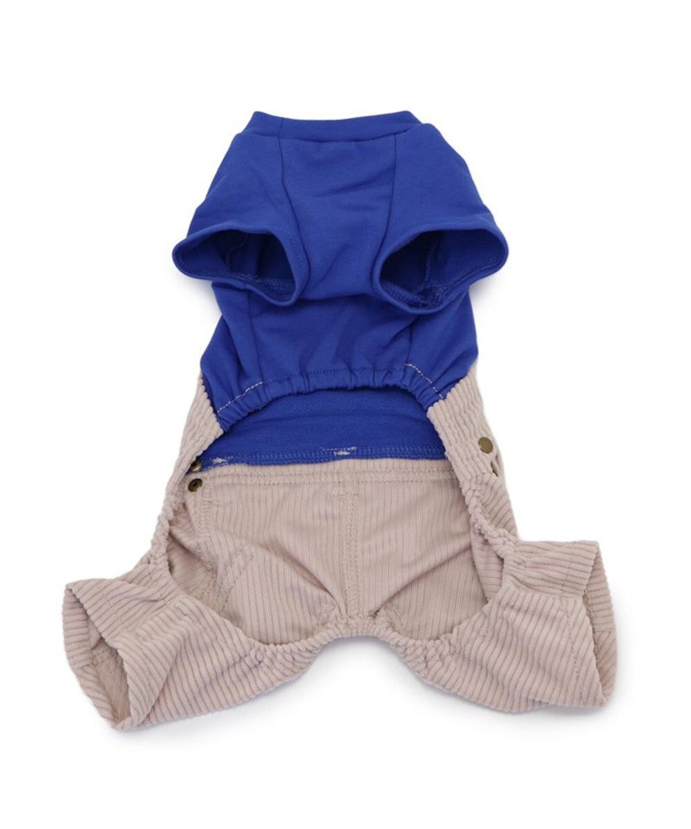 PET PARADISE Lee ワンショルダー パンツつなぎ 《ブルー》 小型犬 