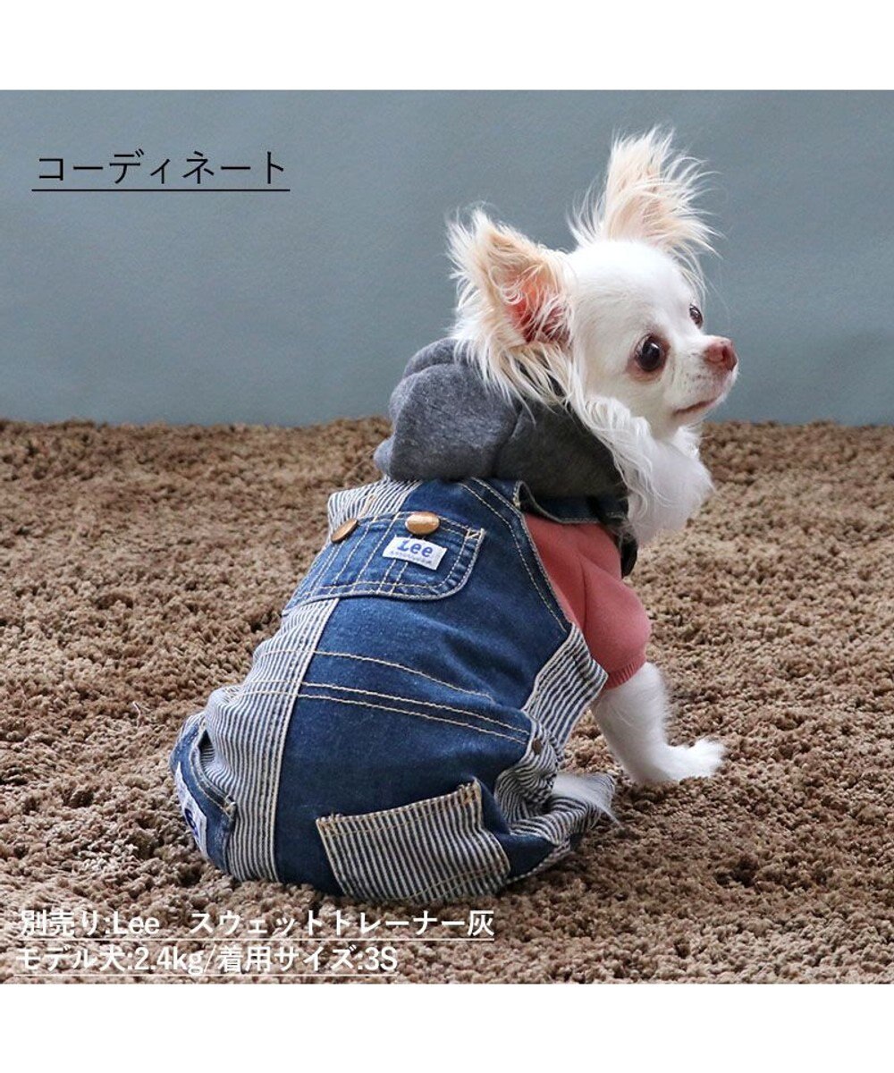 Lee パッチワーク オーバーオール パンツつなぎ【小型犬