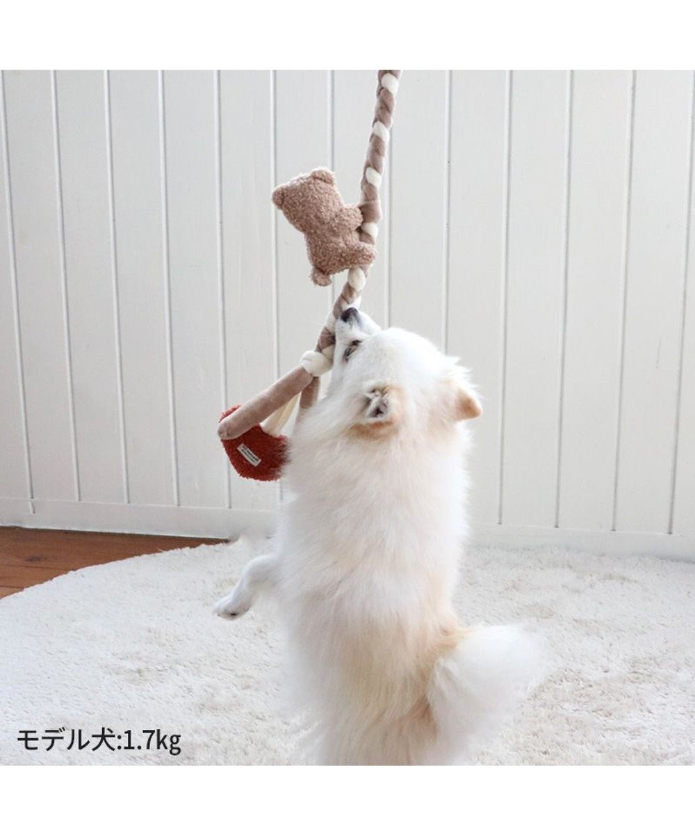 PET PARADISE  ペットパラダイス ロープ 編みトイ くま 