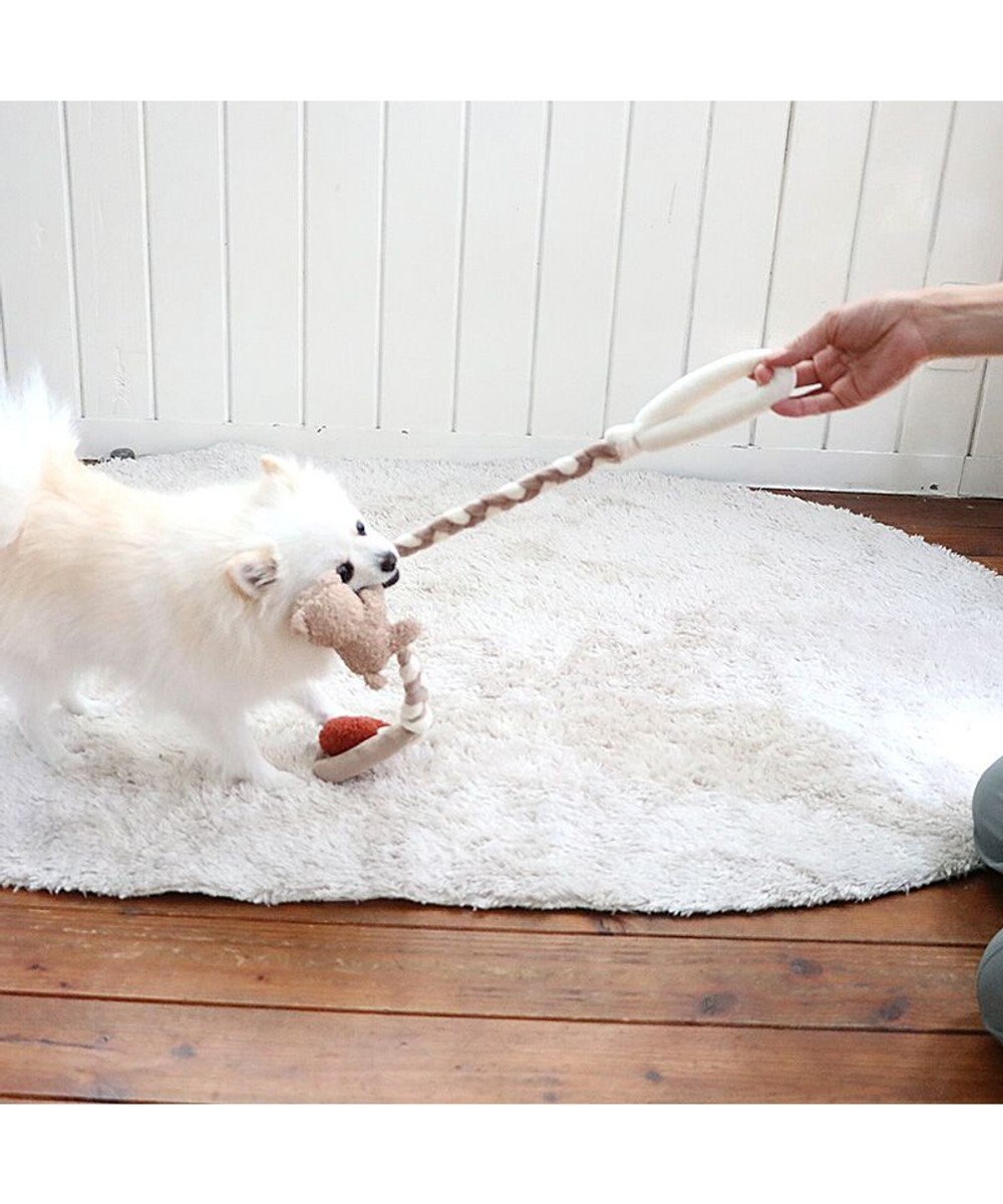 PET PARADISE  ペットパラダイス ロープ 編みトイ くま 