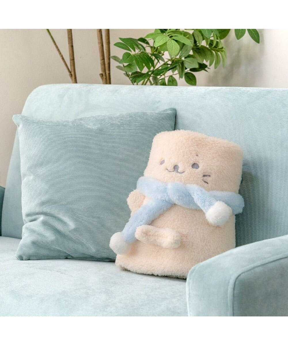 Mother garden しろたん マフラー くるっとひざ掛け