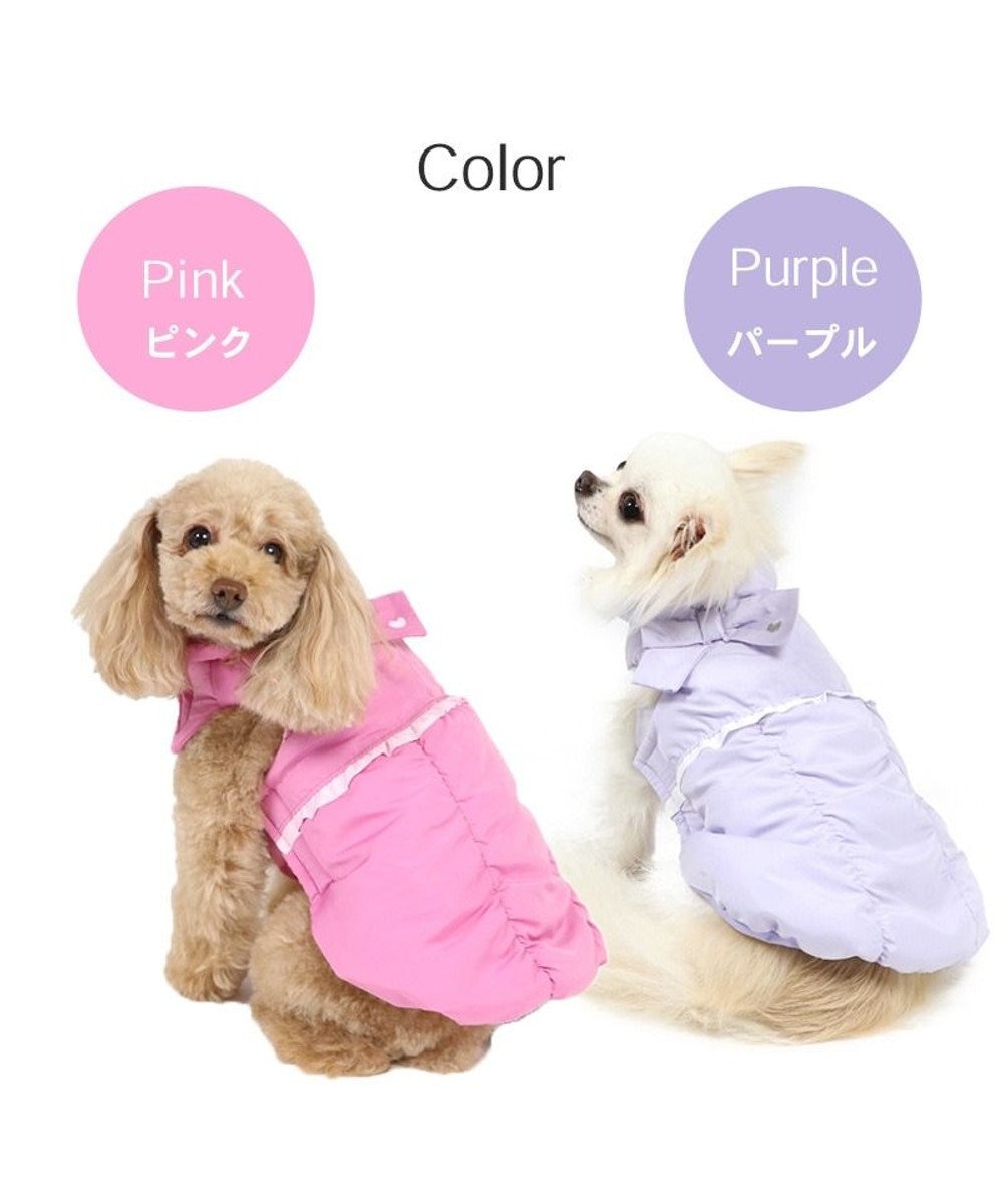 犬 服 ベスト 【小型犬】 中綿 軽量 リボン ピンク / PET PARADISE | 【通販】雑貨とペット用品の通販サイト |  マザーガーデン＆ペットパラダイス