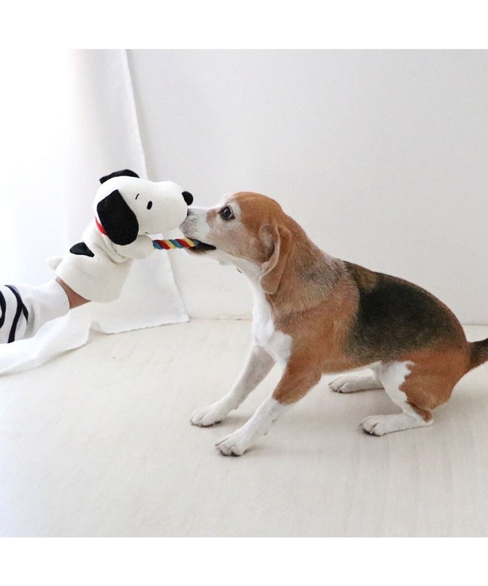 PET PARADISE  スヌーピー ロープ パペット トイ 