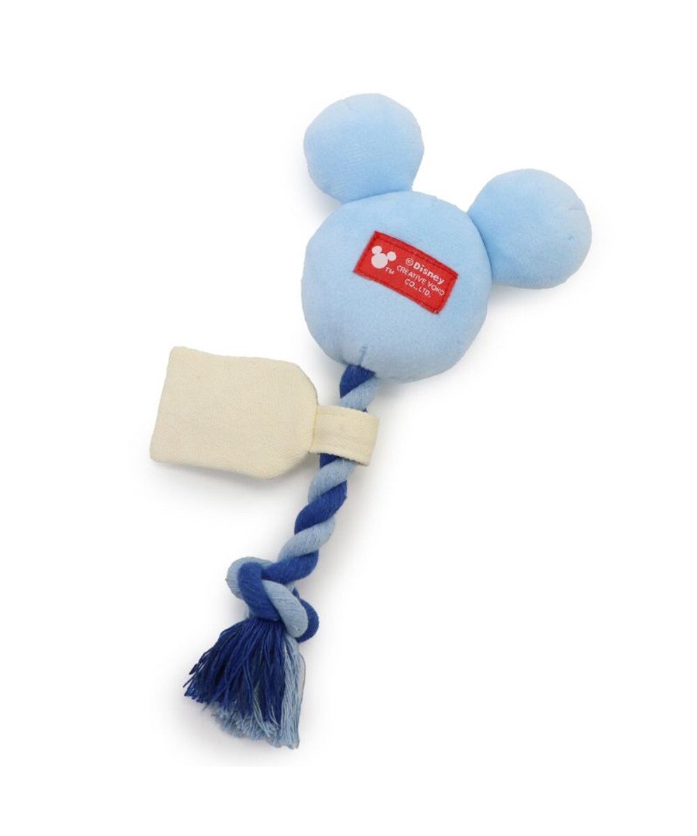 PET PARADISE ディズニー ミッキーマウス 風船ロープ トイ 《ブルー》 小型犬 