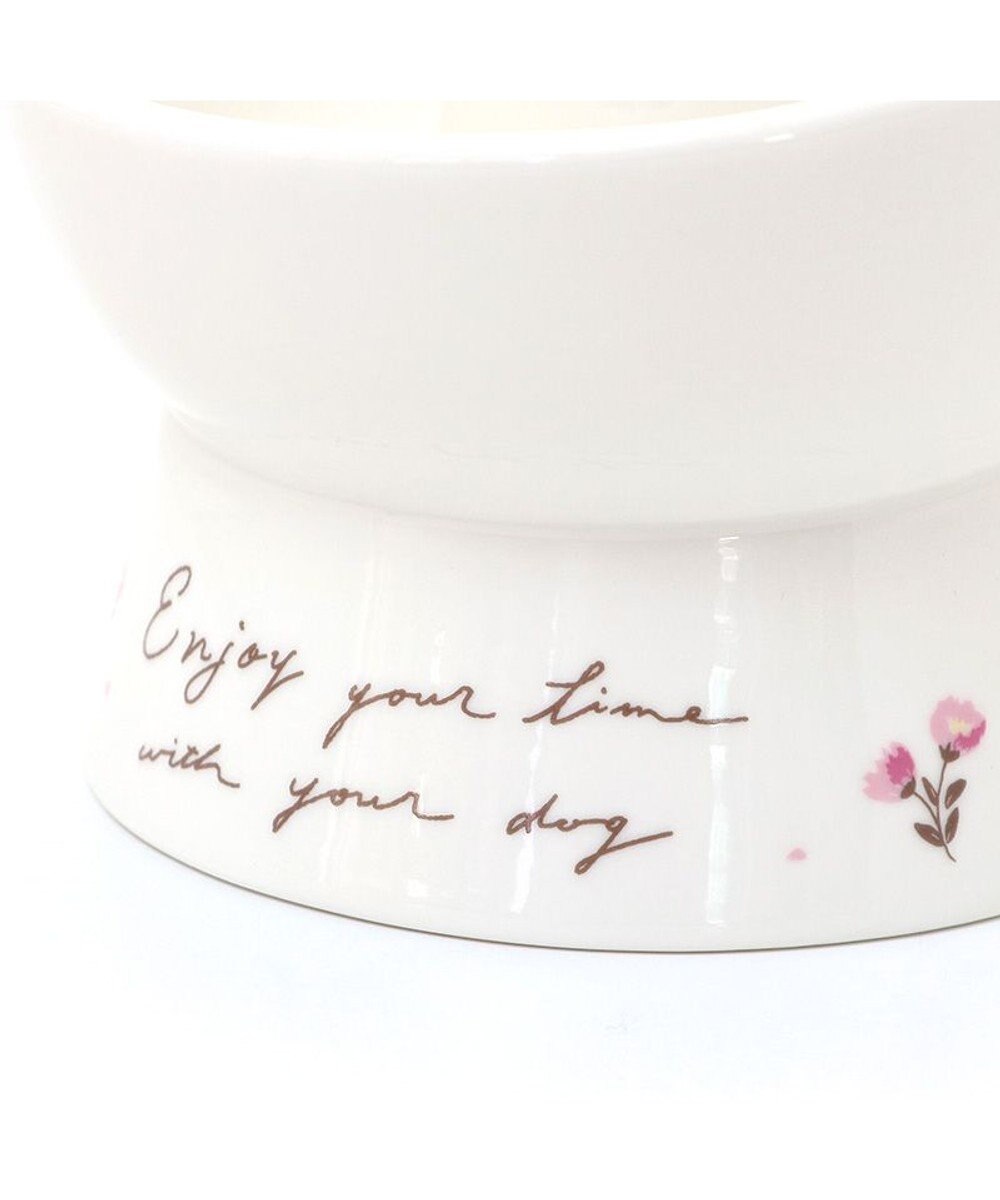 PET PARADISE ペットパラダイス 早食い防止 高さのある フードボウル 《お花 》