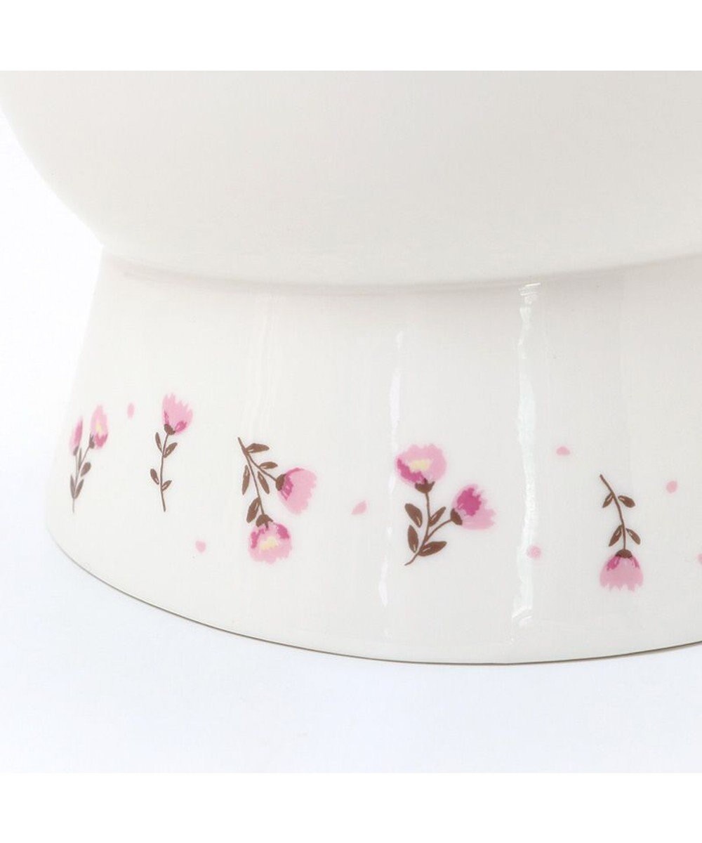 PET PARADISE ペットパラダイス 早食い防止 高さのある フードボウル 《お花 》