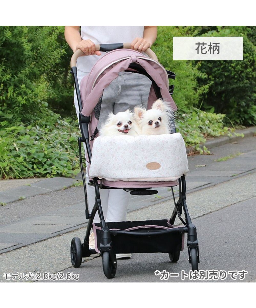 PET PARADISE ペットパラダイス ペットカート クッション 《花柄》