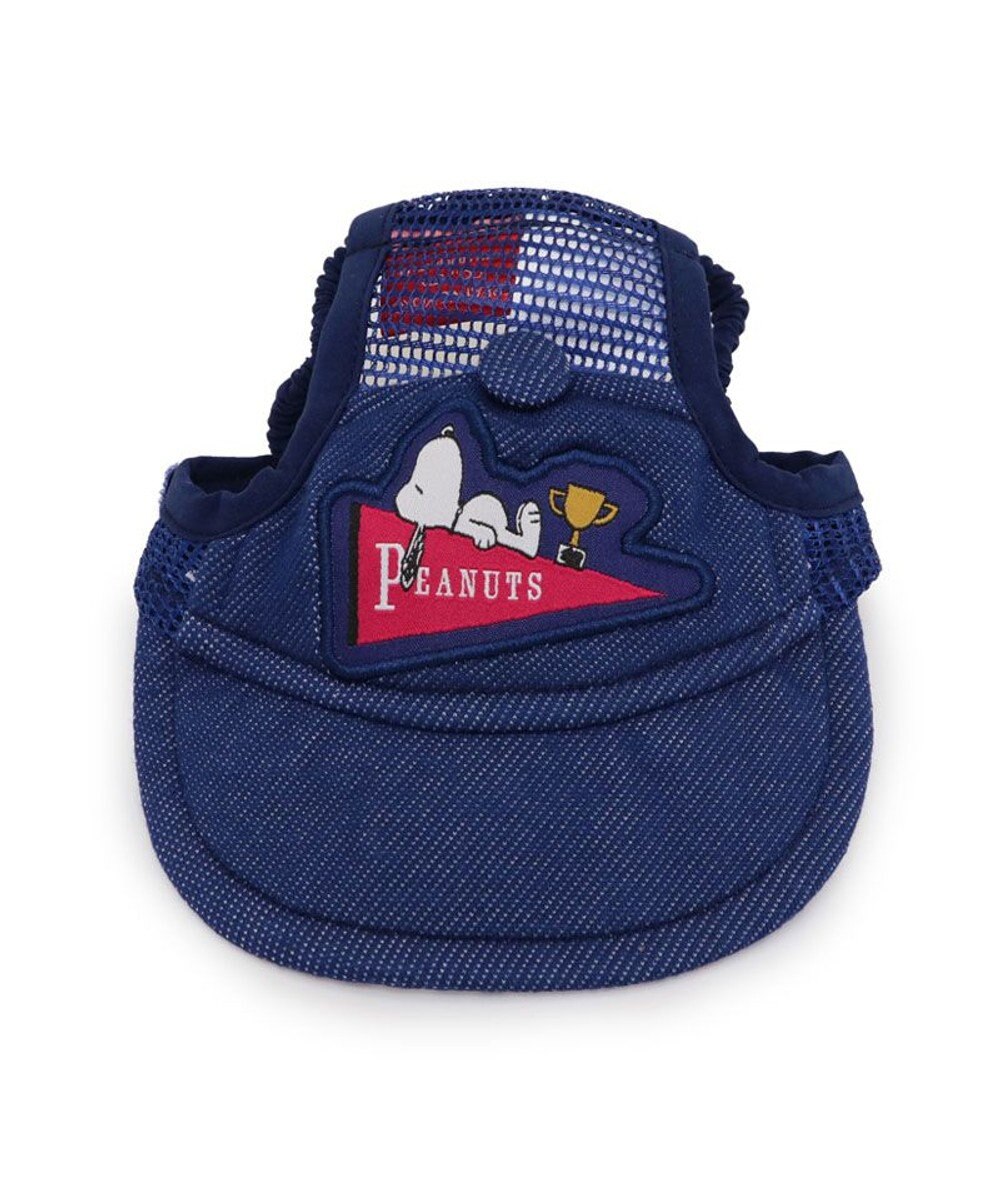 PET PARADISE スヌーピー デニム風キャップ 中型犬 ＳＭ～Ｍ / L 