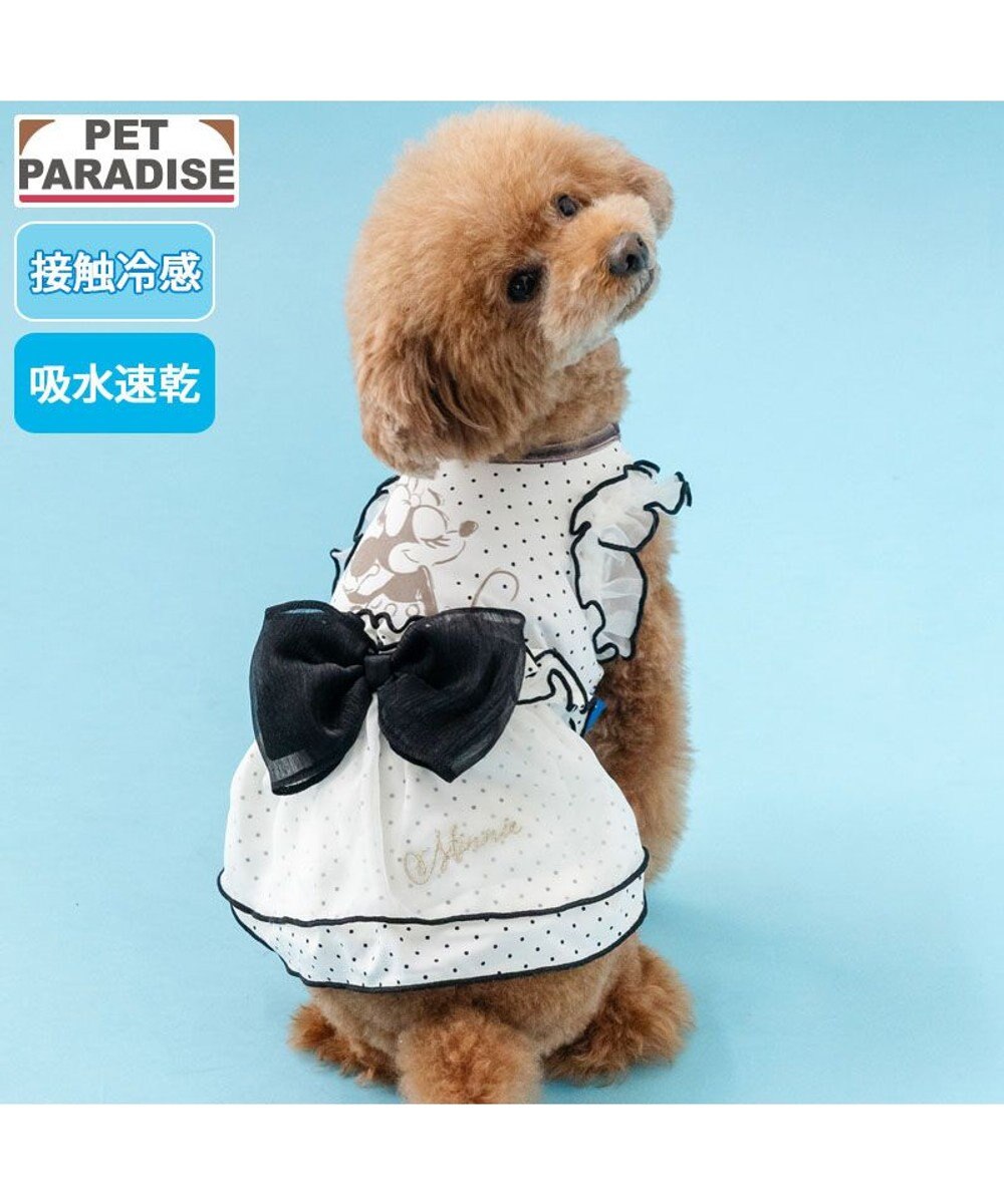 PET PARADISE ディズニー ミニーマウス クール ワンピース 《ドット柄》 小型犬 