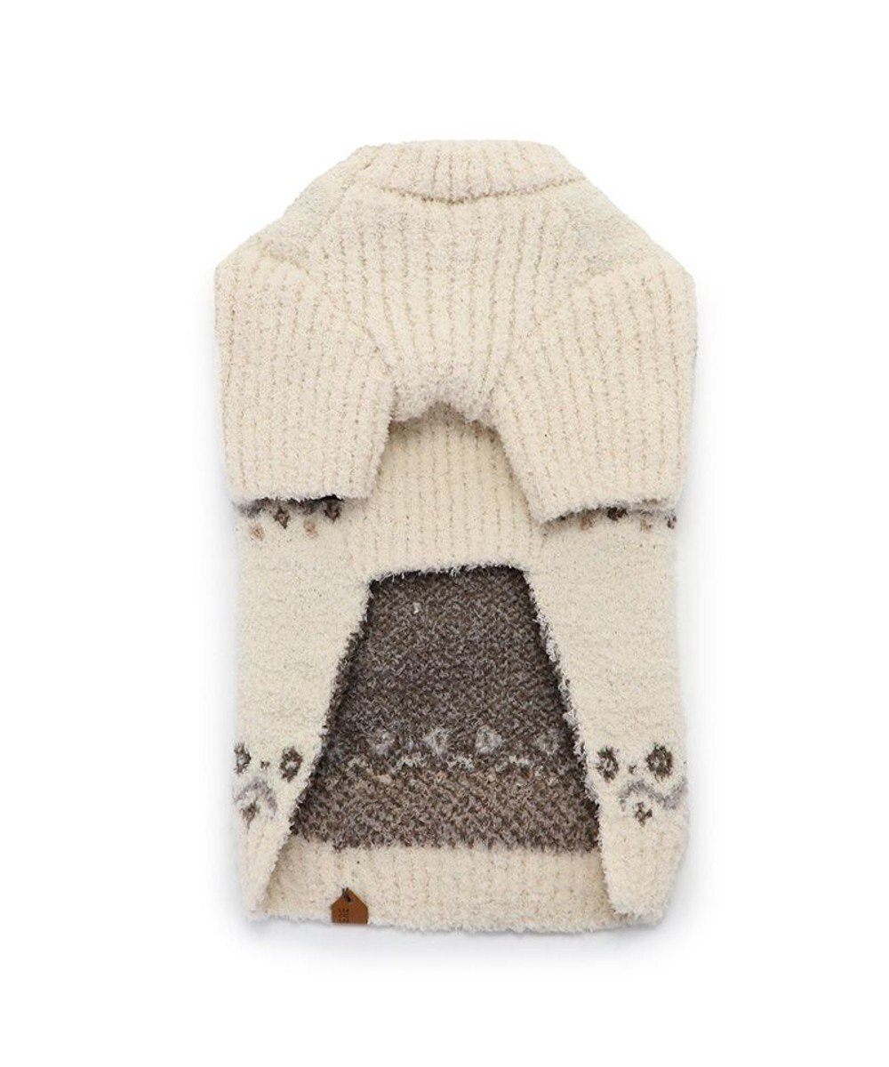 PET PARADISE ペットパラダイス ニット ノルディク柄  《ホワイト》 小型犬 