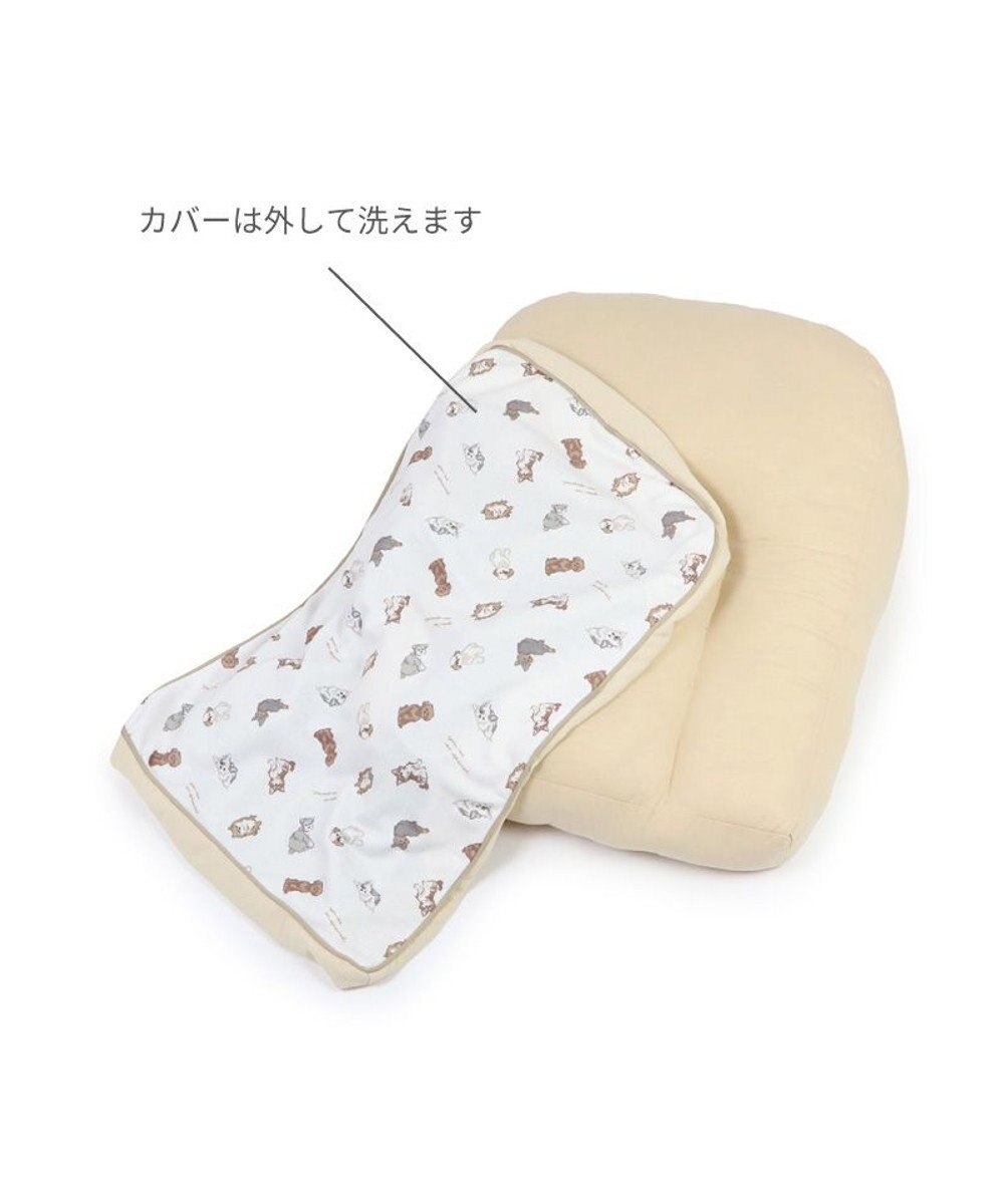 PET PARADISE ペットパラダイス makokoro 寝そべりベッド 《わんちゃん柄》 